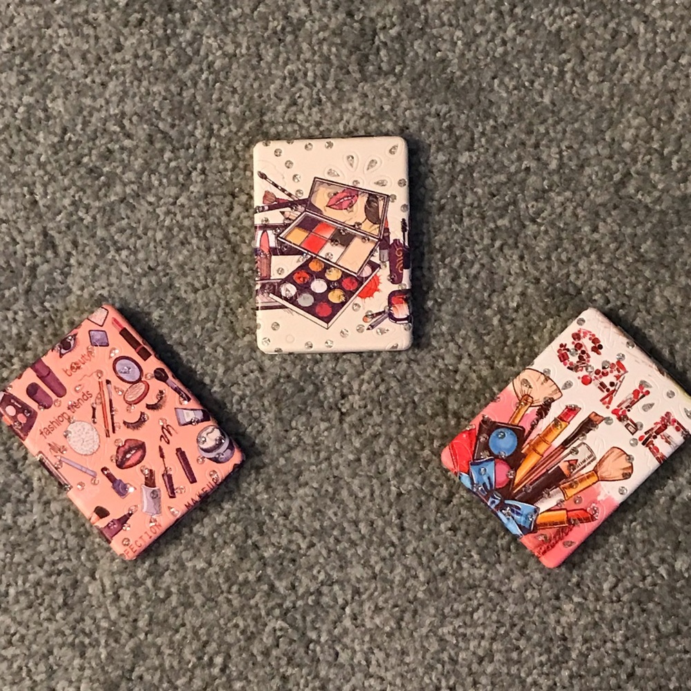 Trio of Sleek Purse Mirrors! NWOT